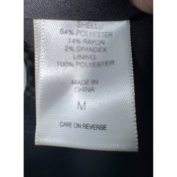 Houndstooth Skirt 7th Avenue Design‎ Studio New York & Company Black & White Med - Picture 7 of 8